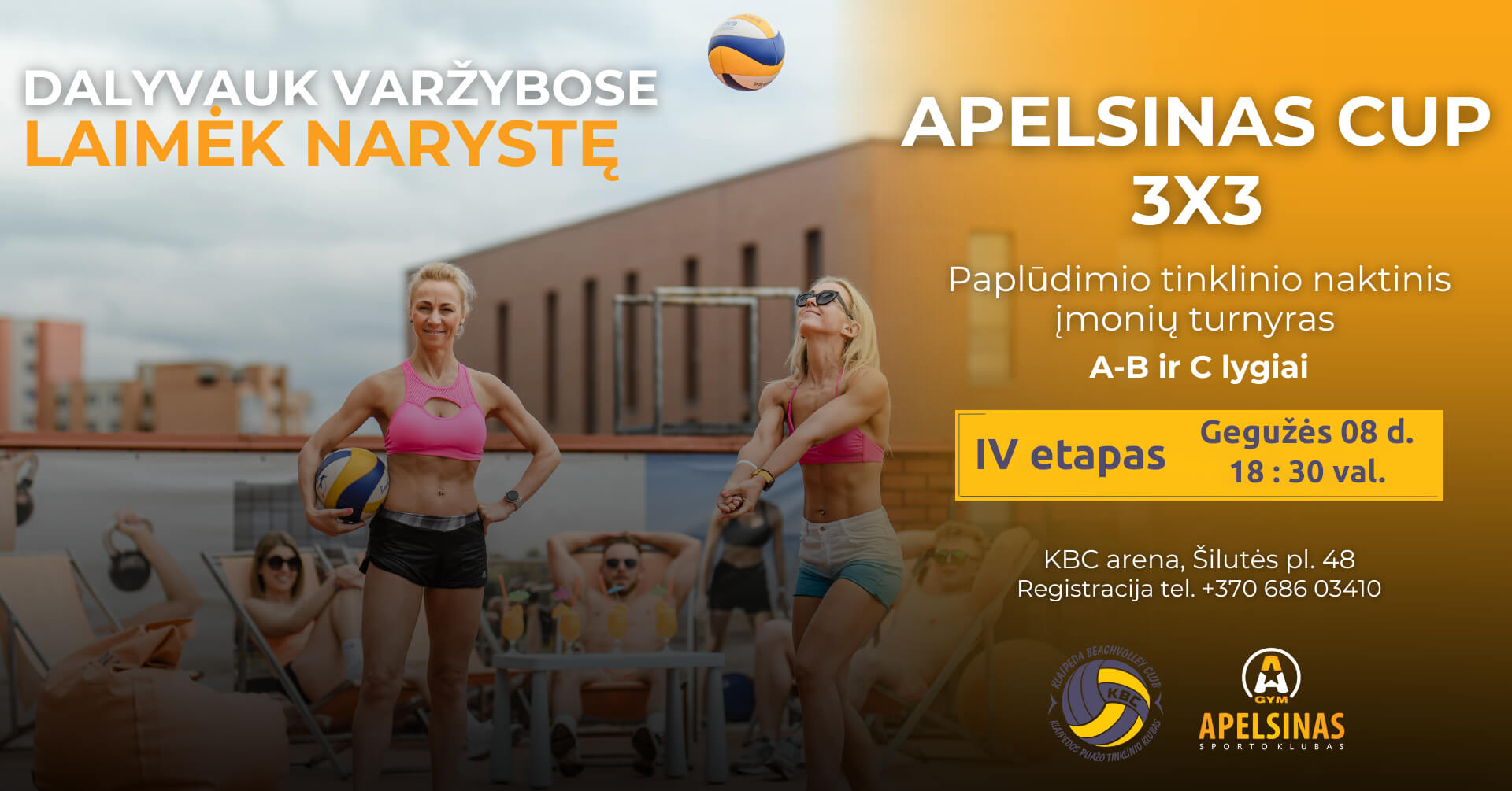 Daugiau informacijos prie Facebook renginių!